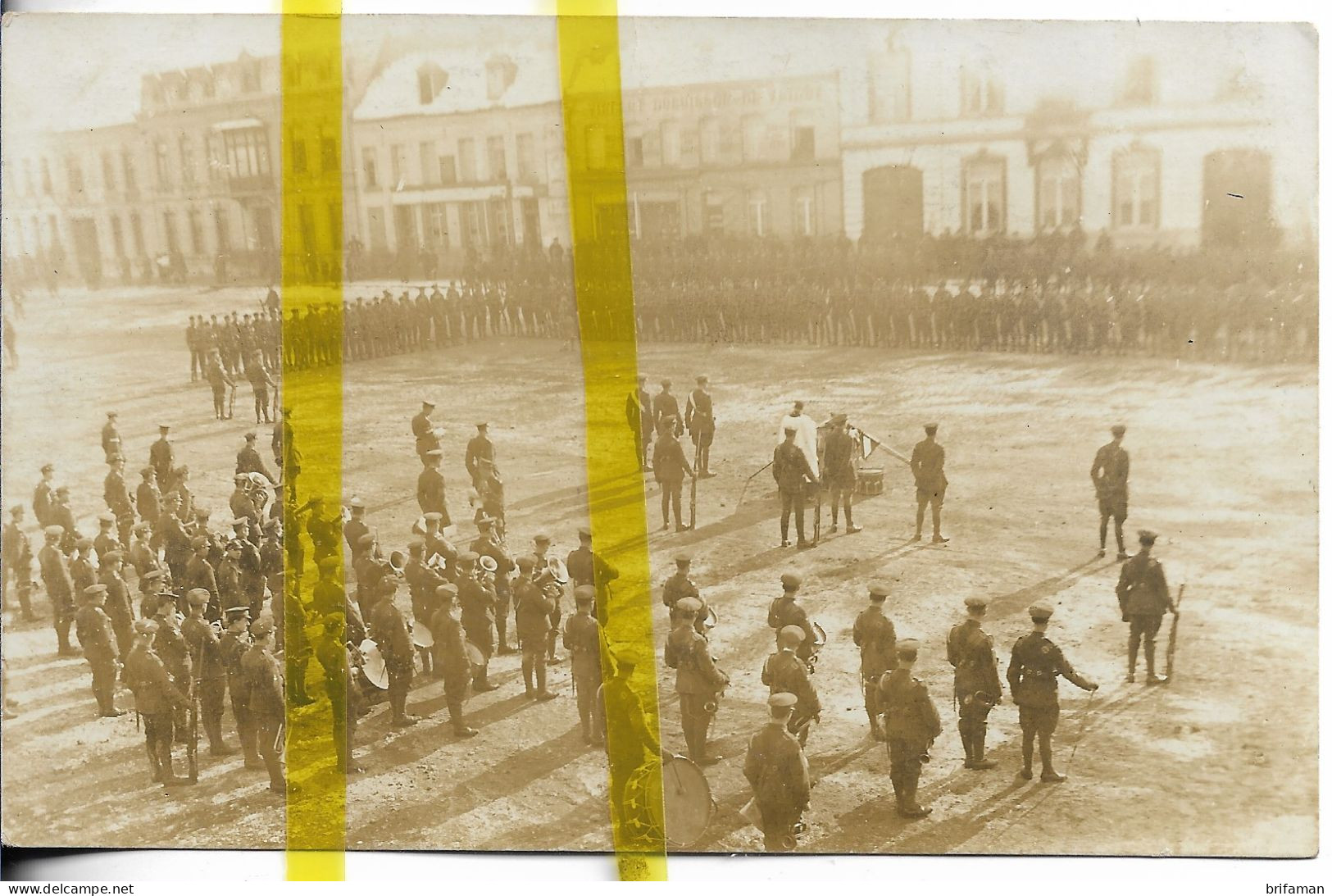 BELGIQUE REGION WALLONNE PERUWELZ Arrondissement De TOURNAI CARTE PHOTO  MILITARIA 1914/1918 - Péruwelz