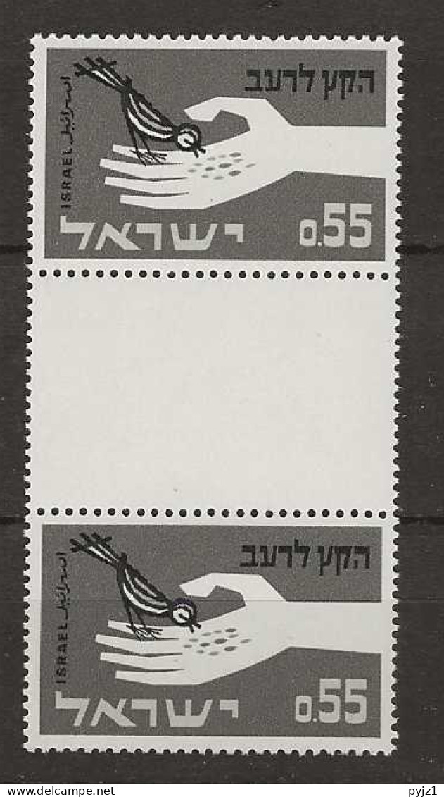 1963 MNH Israel Mi 282-Z Postfris** - Unused Stamps (without Tabs)