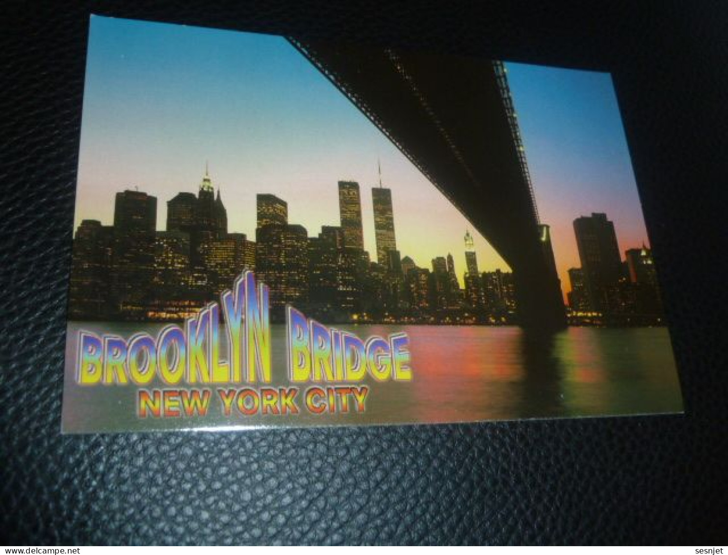 New York City - Brooklyn Bridge And The Lower Manhattan Skyline - 11385 - Editions Apple Prints - - Manhattan