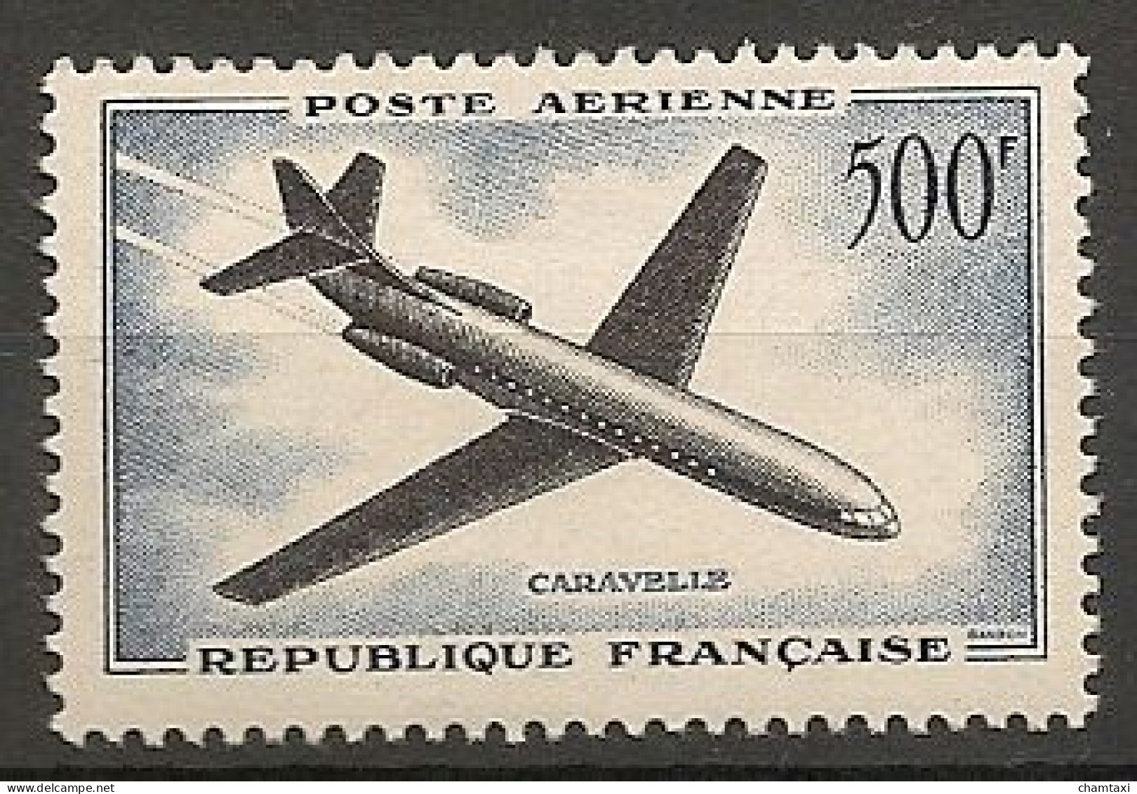 FRANCE 1955 PA 36 POSTE AERIENNE 36 SUD AVIATION CARAVELLE - 1927-1959 Neufs