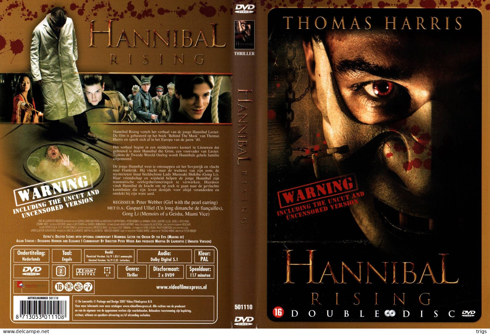 DVD - Hannibal Rising (2 DISCS) - Policiers