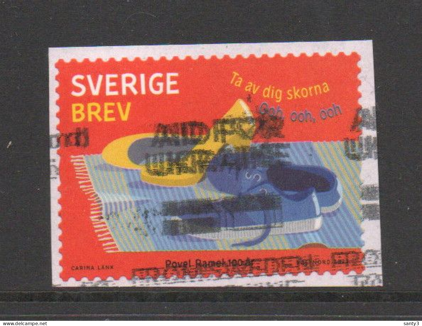 Zweden 2022 Yv 3390,  Gestempeld Op Papier - Used Stamps