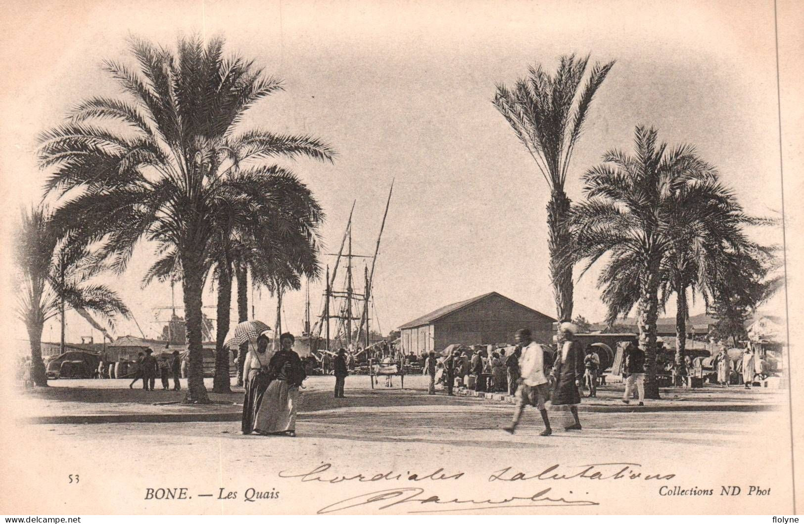 Bone - Les Quais - Algerie Algeria - Oran