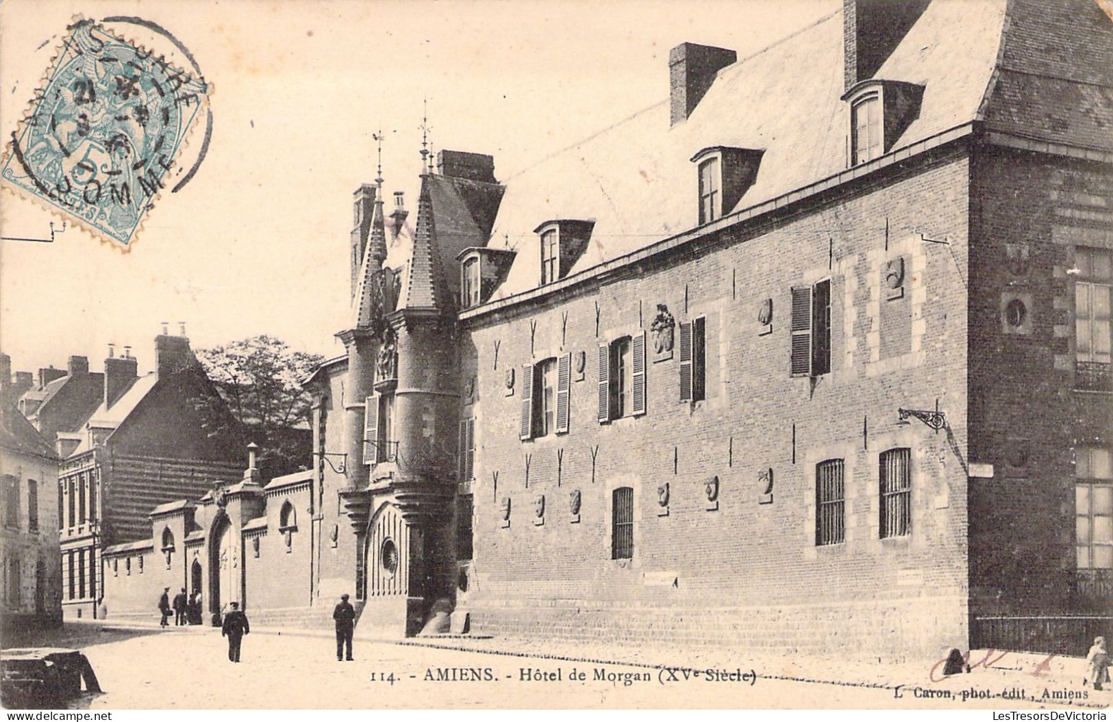 FRANCE - 80 - AMIENS - Hôtel De Morgan - L Caron - Carte Postale Ancienne - Amiens