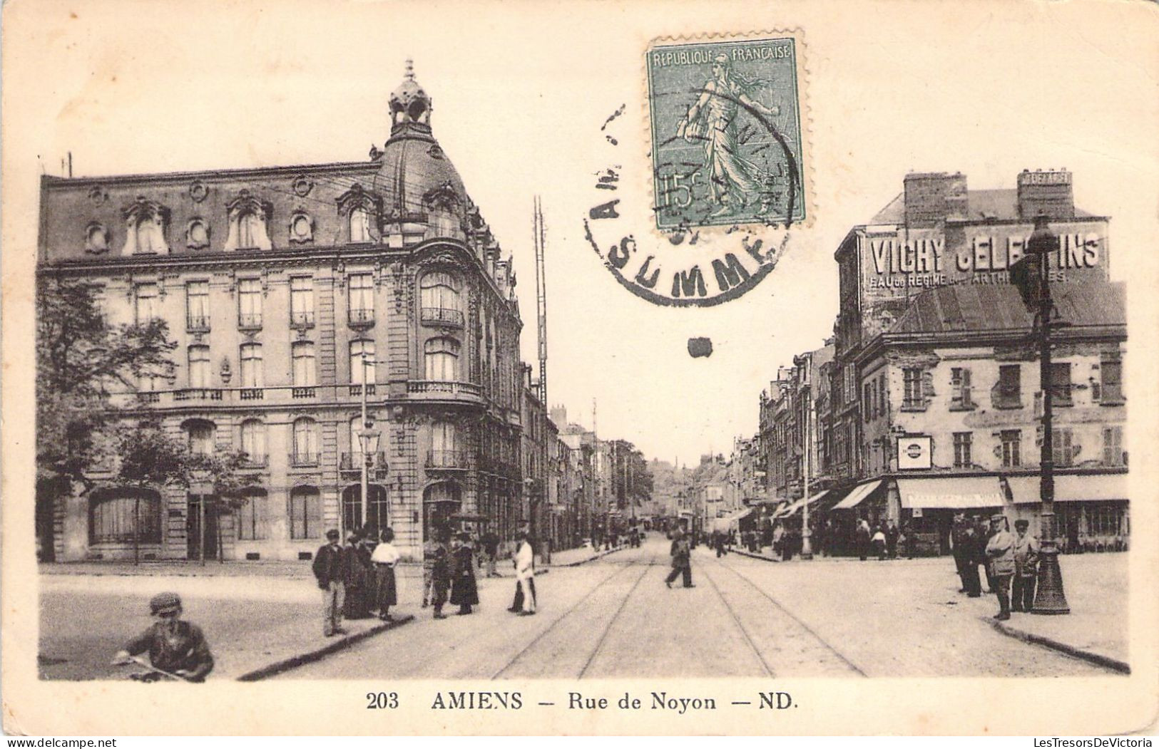 FRANCE - 80 - AMIENS - Rue De Noyon - ND - Carte Postale Ancienne - Amiens