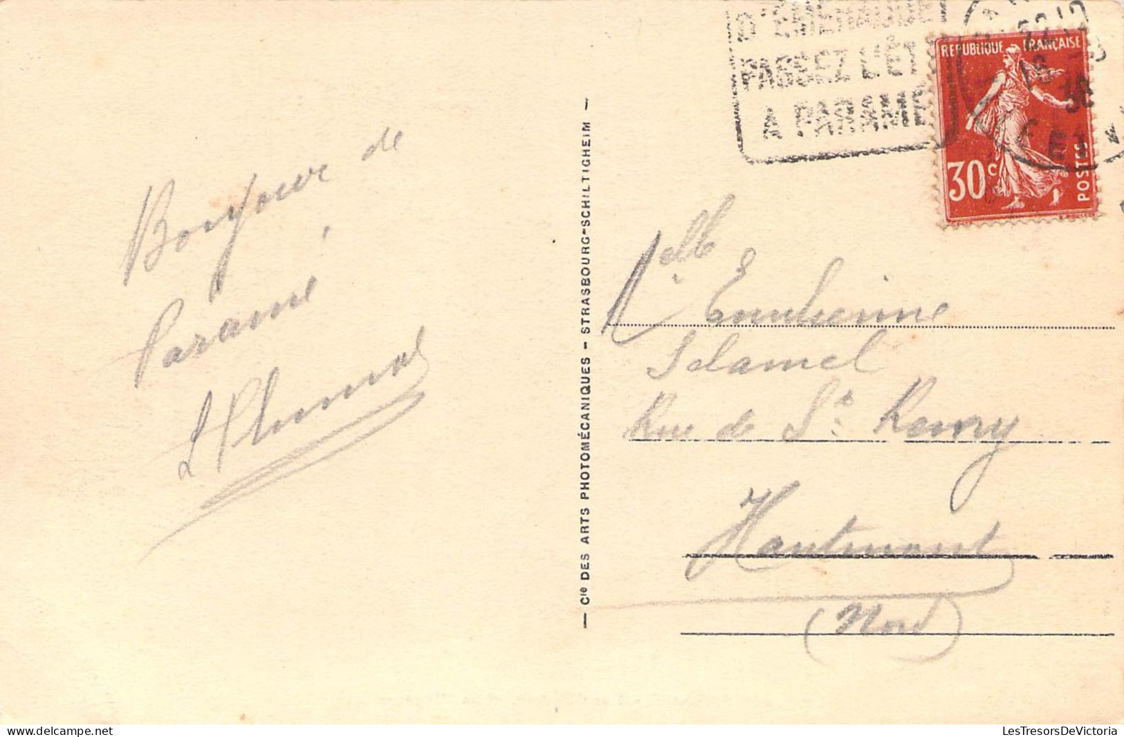 FRANCE - 35 - PARAME - Les Rochers Et La Plage - LL - Carte Postale Ancienne - Parame