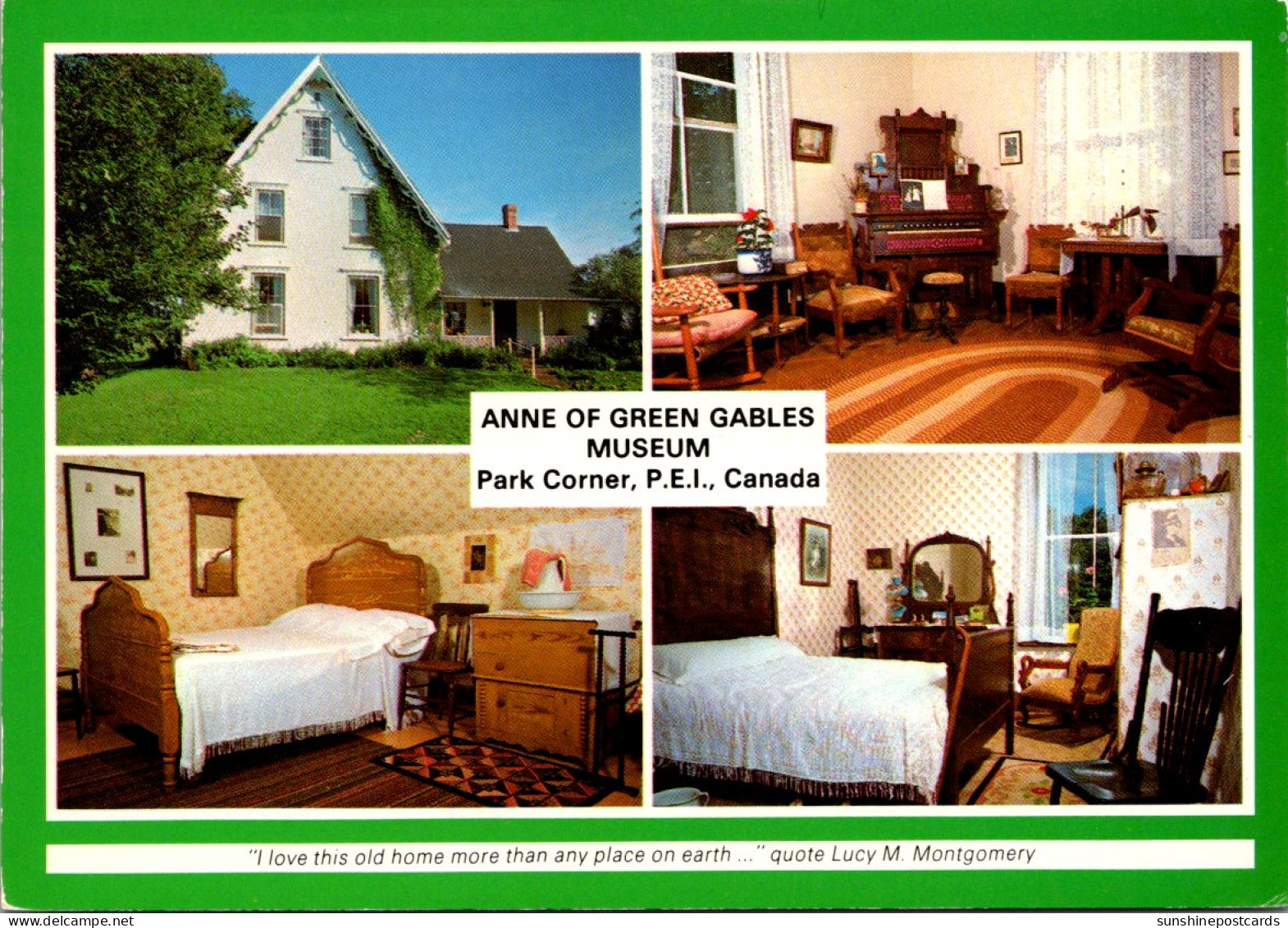 Canada Prince Edward Island Park Corner Anne Of Green Gables Museum 1986 - Sonstige & Ohne Zuordnung
