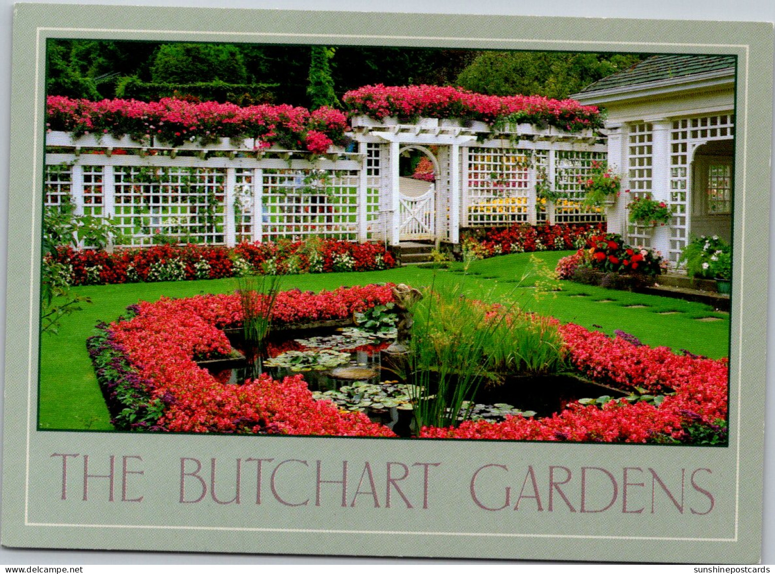 Canada British Columbia Victoria The Butchart Garrdens Mrs Butchart's The Private Garden - Victoria