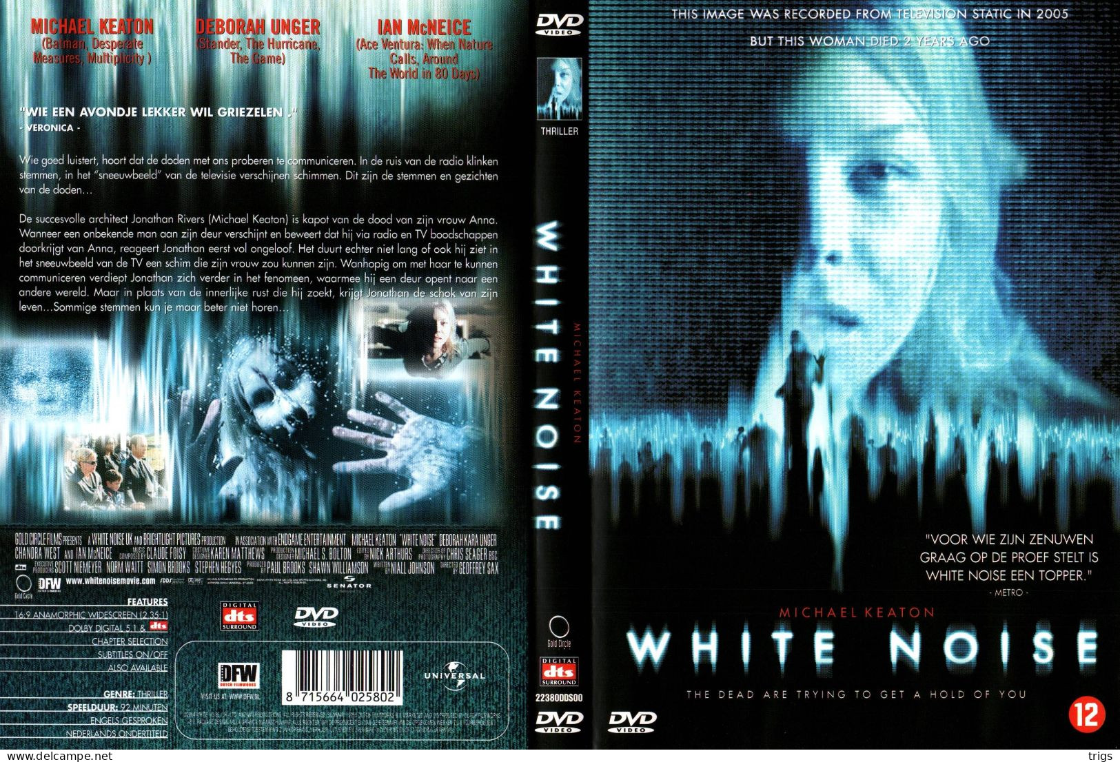 DVD - White Noise - Horror