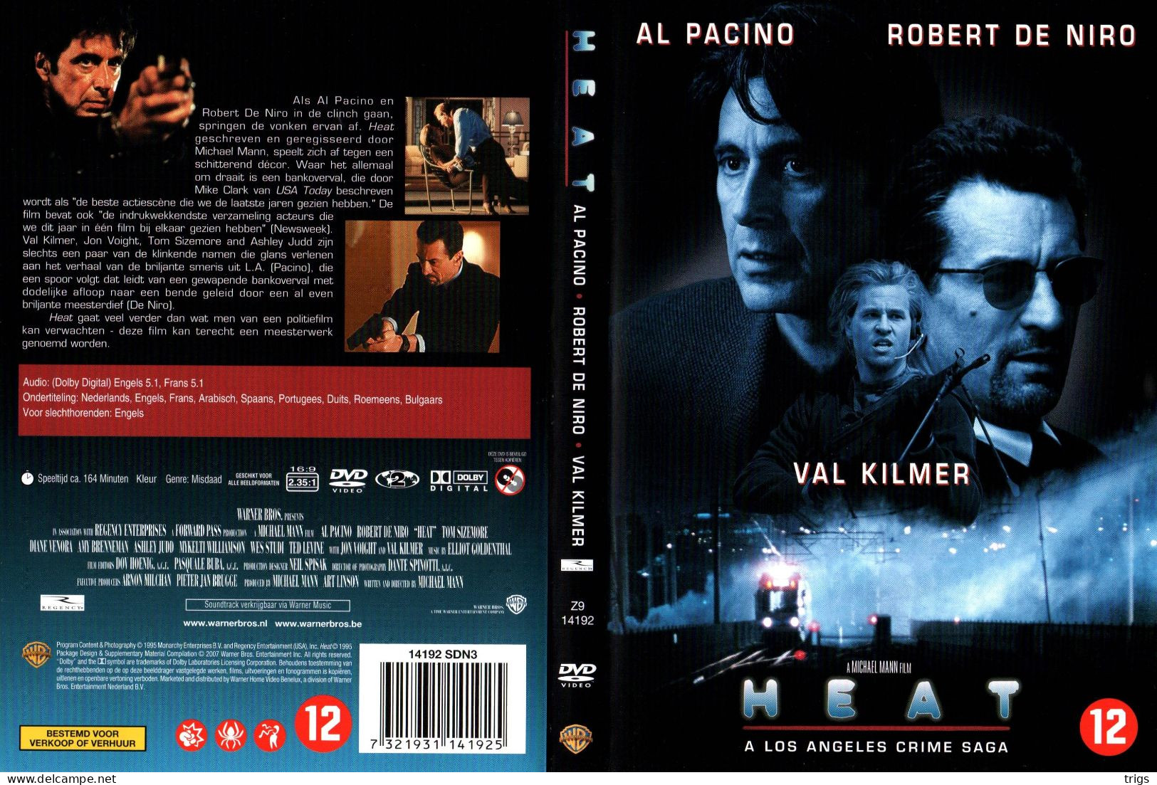 DVD - Heat - Policiers