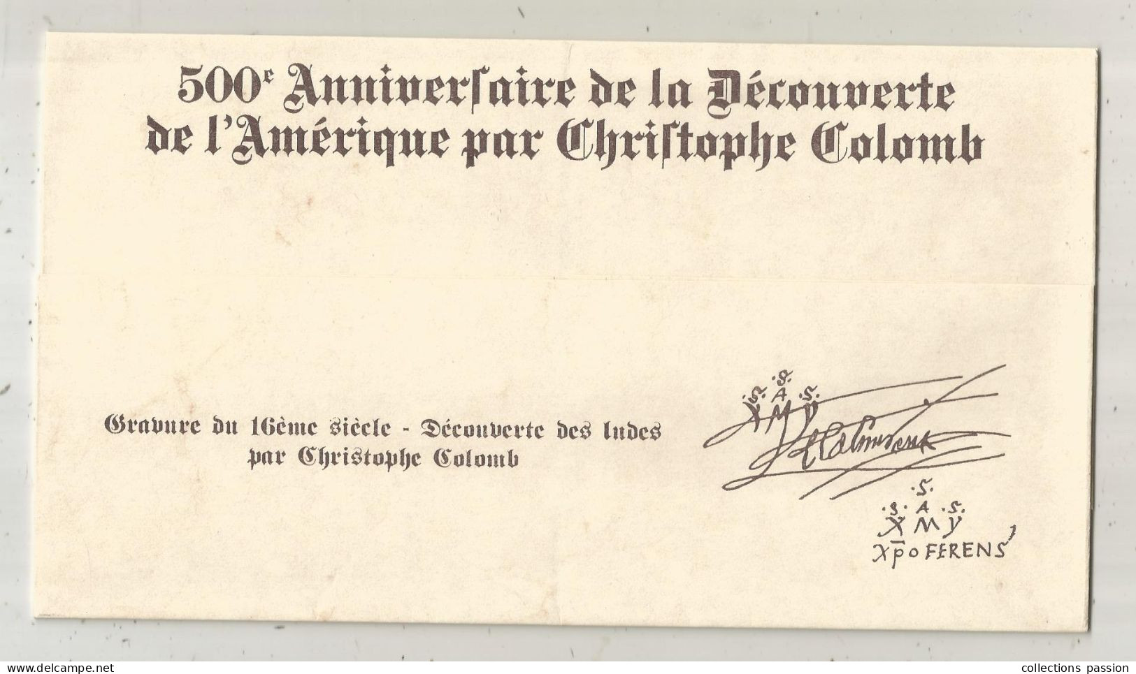 épreuve De Luxe, 500 E An. De La Découverte Del'Amérique,FDC,1 Er Jour, GUINEE, 4.3.1986, Frais Fr 1.95 E - Guinée (1958-...)