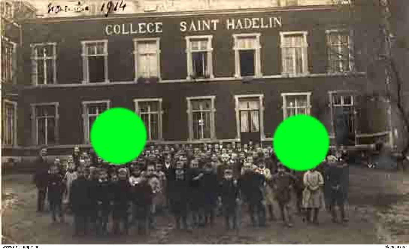 Collège St HADELIN / VISE Carte Photo 1914 - Visé