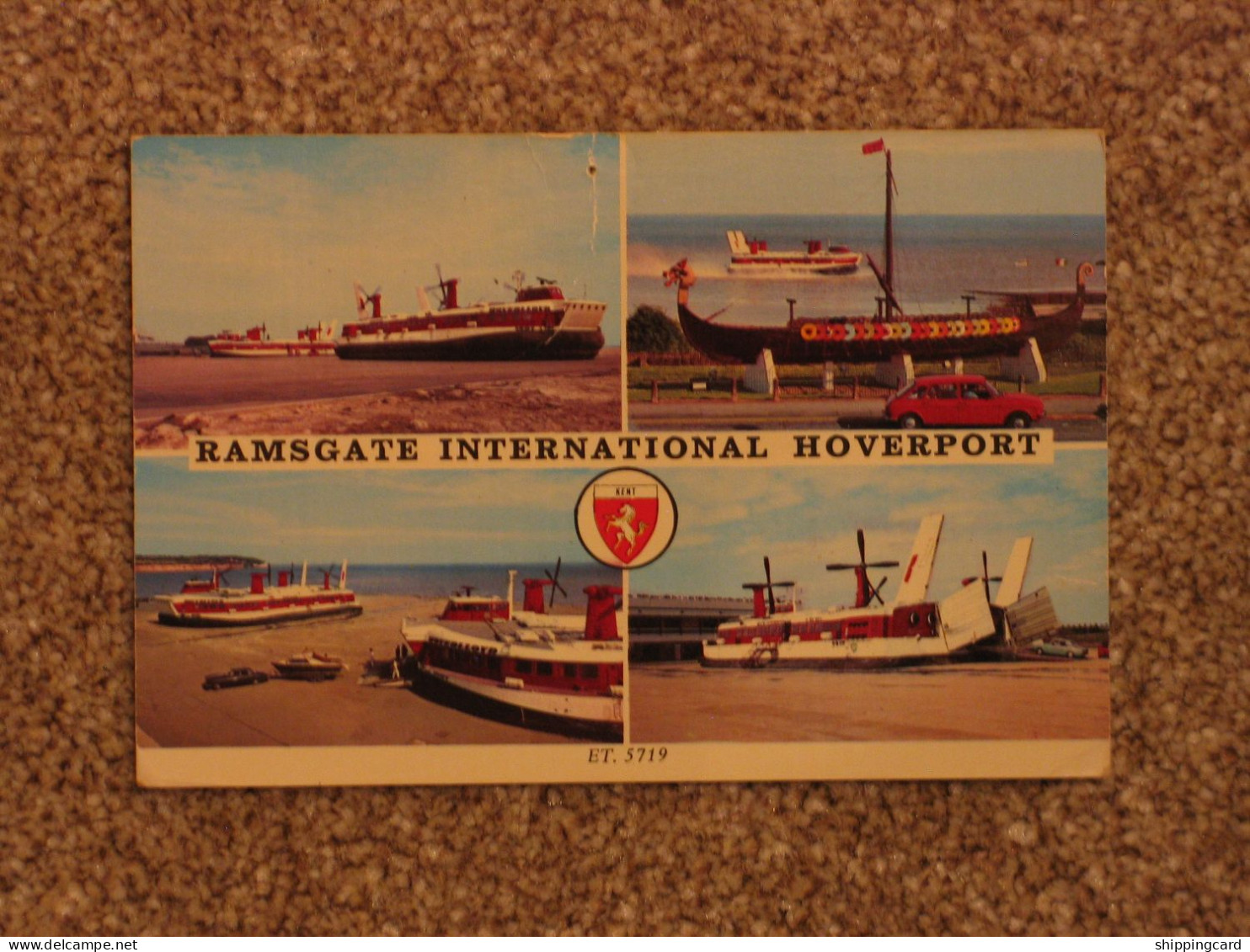 HOVERLLOYD HOVERCRAFT AT RAMSGATE INTERNATIONAL HOVERPORT - Aéroglisseurs