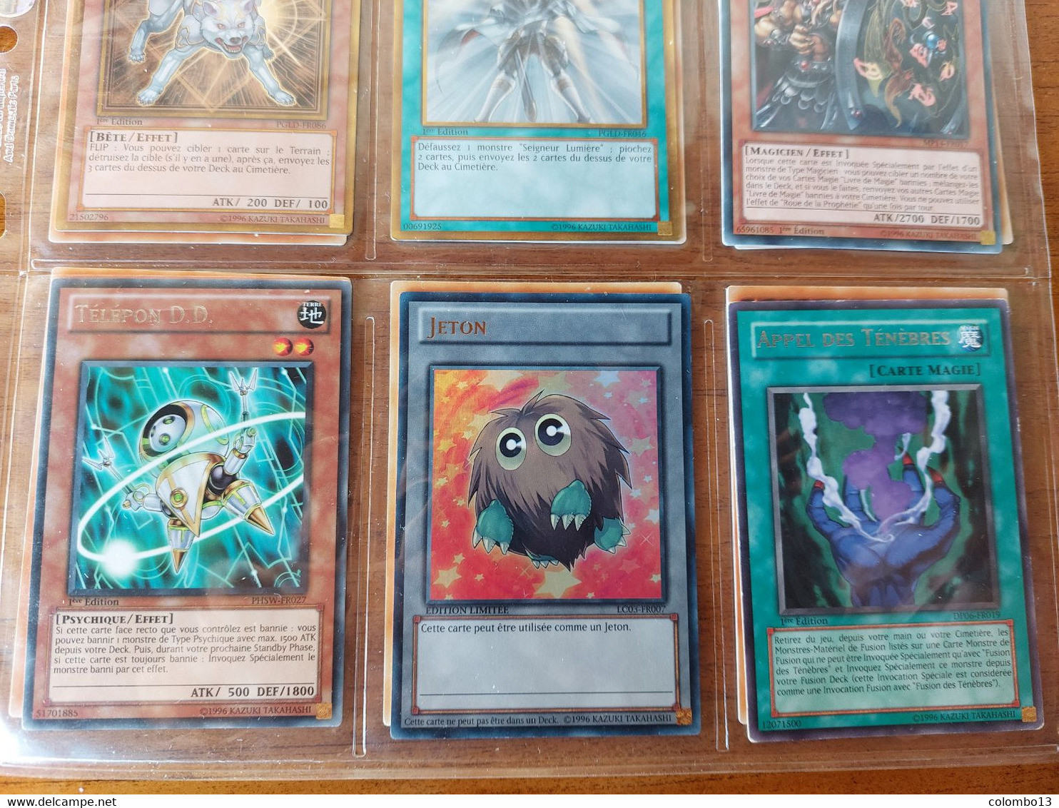 LOT NO 3        9 CARTES YU-GI-OH RARES-TRES RARES  1ER EDITION ET EDITION LIMITEE VOIR LISTE - Yu-Gi-Oh