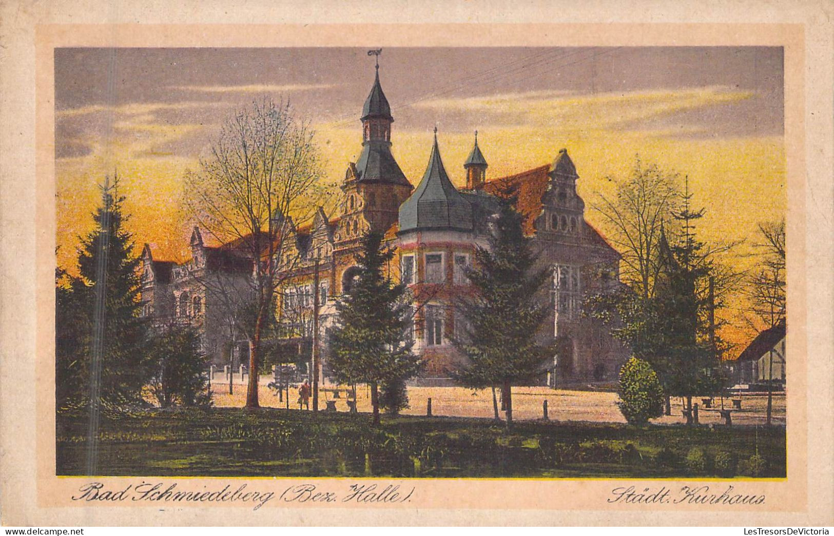 SUISSE - Bad Schmiedeberg - Stadt Kurhaus - Carte Postale Ancienne - Berg