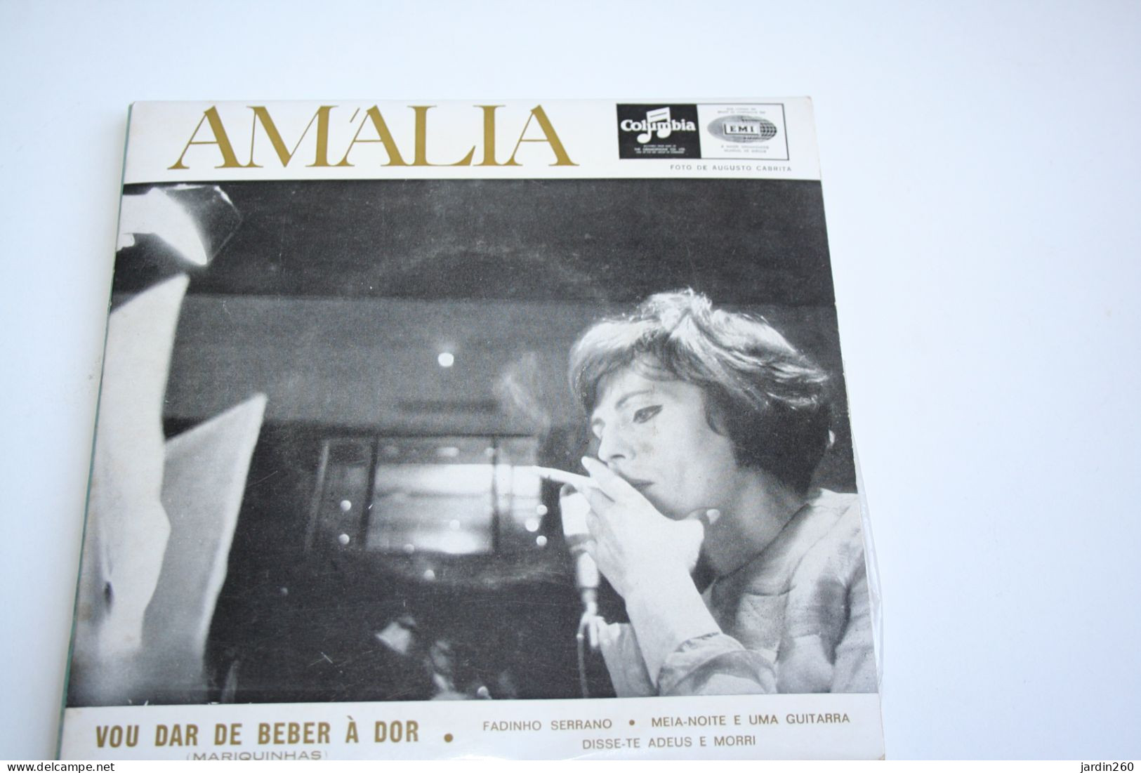 Vinyles 45 T De Fados Portugais : Amalia Rodrigues Et Fados De Coimbra - Musiques Du Monde