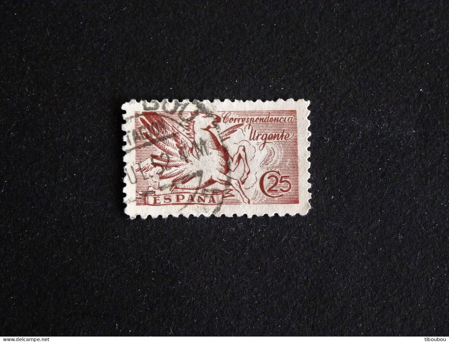 ESPAGNE ESPANA SPAIN YT EXPRES 30 OBLITERE - CHEVALE PEGASE HORSE PFERD - Correo Urgente