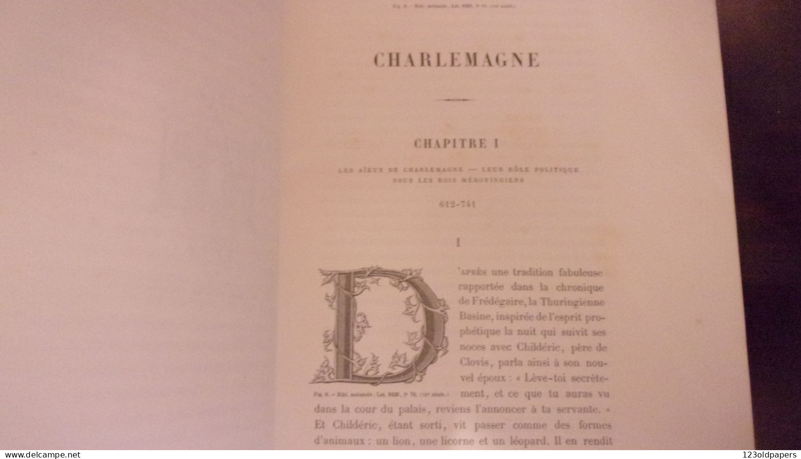 Charlemagne par Alphonse Vétault. Mame Tours 1877. Léon Gautier. beau cartonnage