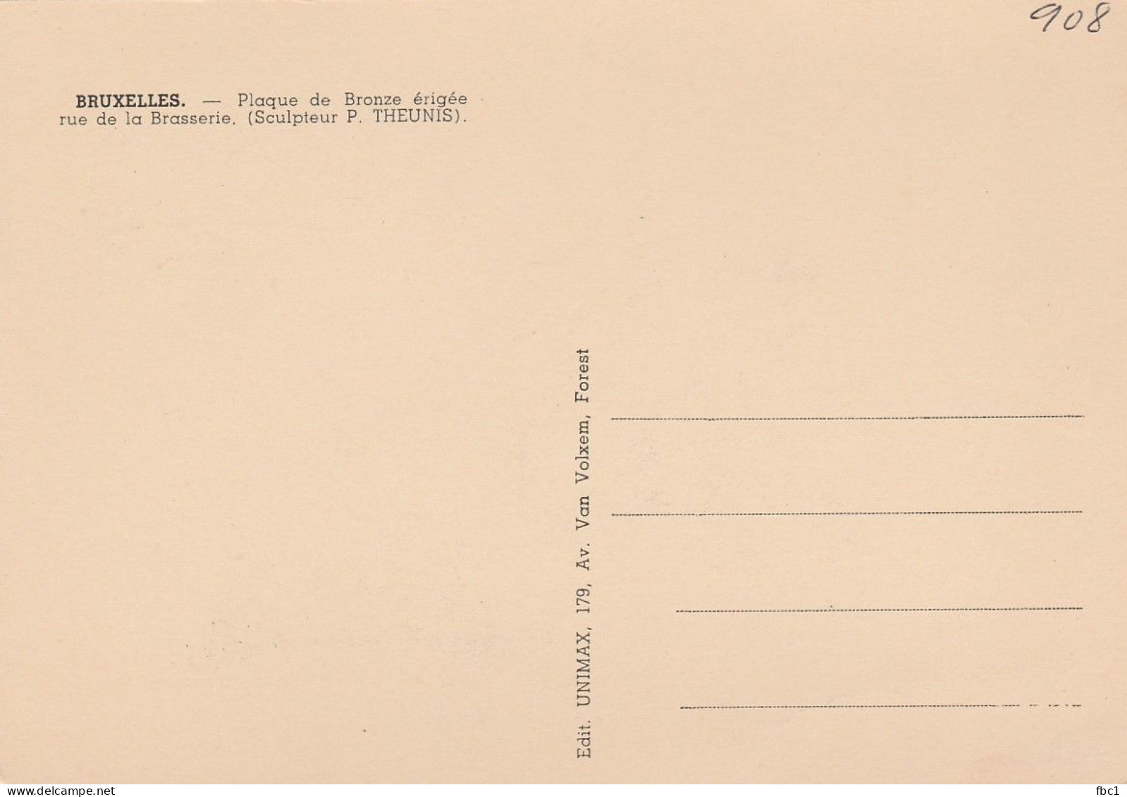 Carte Maximum - Belgique - 1953 - Walthere Dewé - Cachet Bruxelles Croix Rouge - 1951-1960
