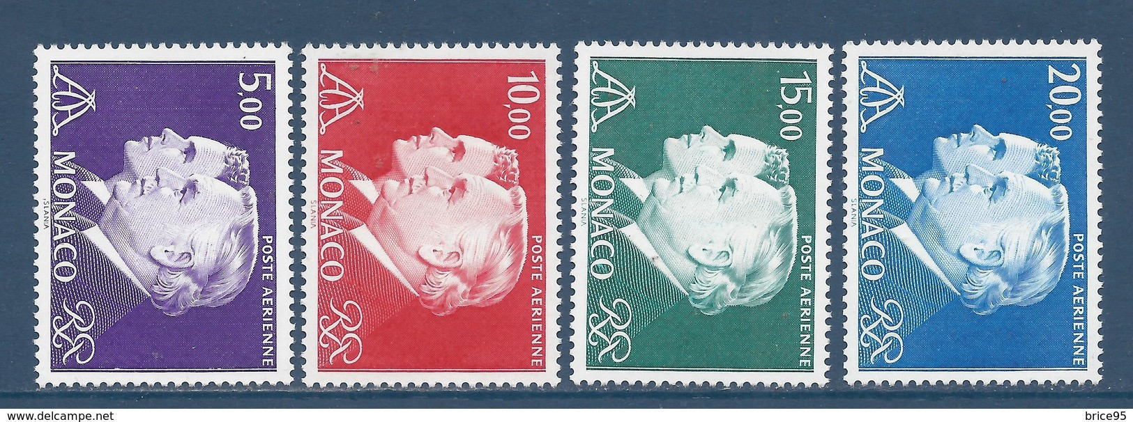 Monaco - Poste Aérienne - PA YT N° 100 à 103 ** - Neuf Sans Charnière - 1982 - Airmail