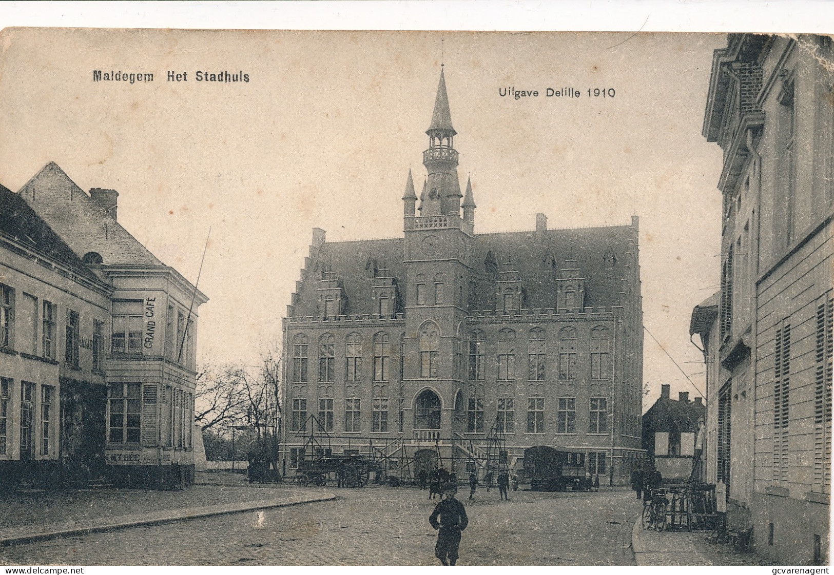 MALDEGEM  HET STADHUIS      ZIE SCANS - Maldegem