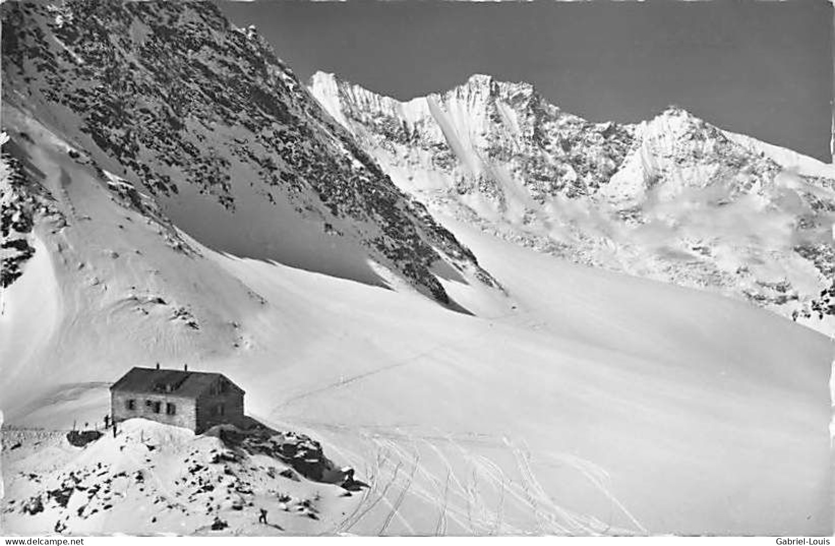 Saas-Fee Britania-Hütte S.A.C. Tächhorn Dom Lenzspitze - Saas-Fee