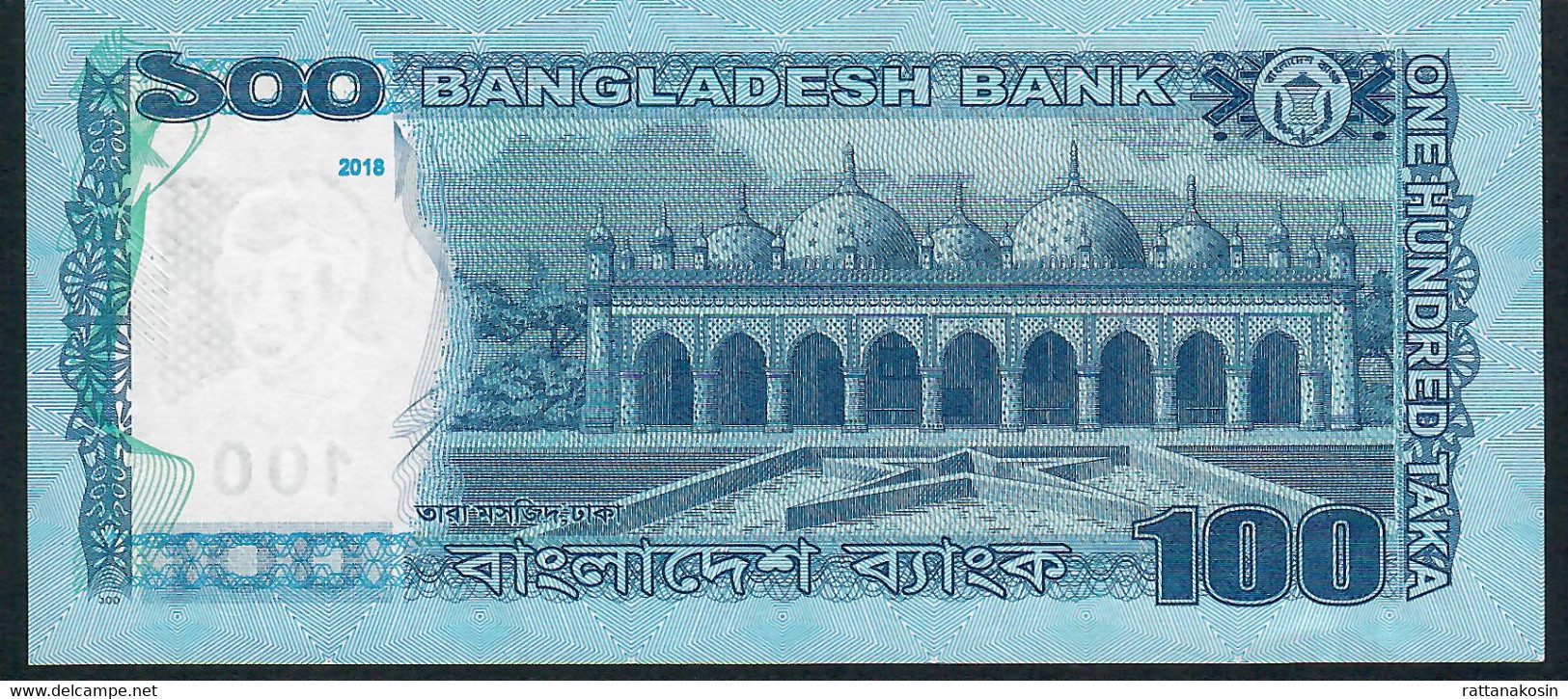 BANGLADESH P57j 100 TAKA 2018  Signature 11    UNC.  ( NO P.h. ! ) - Bangladesch