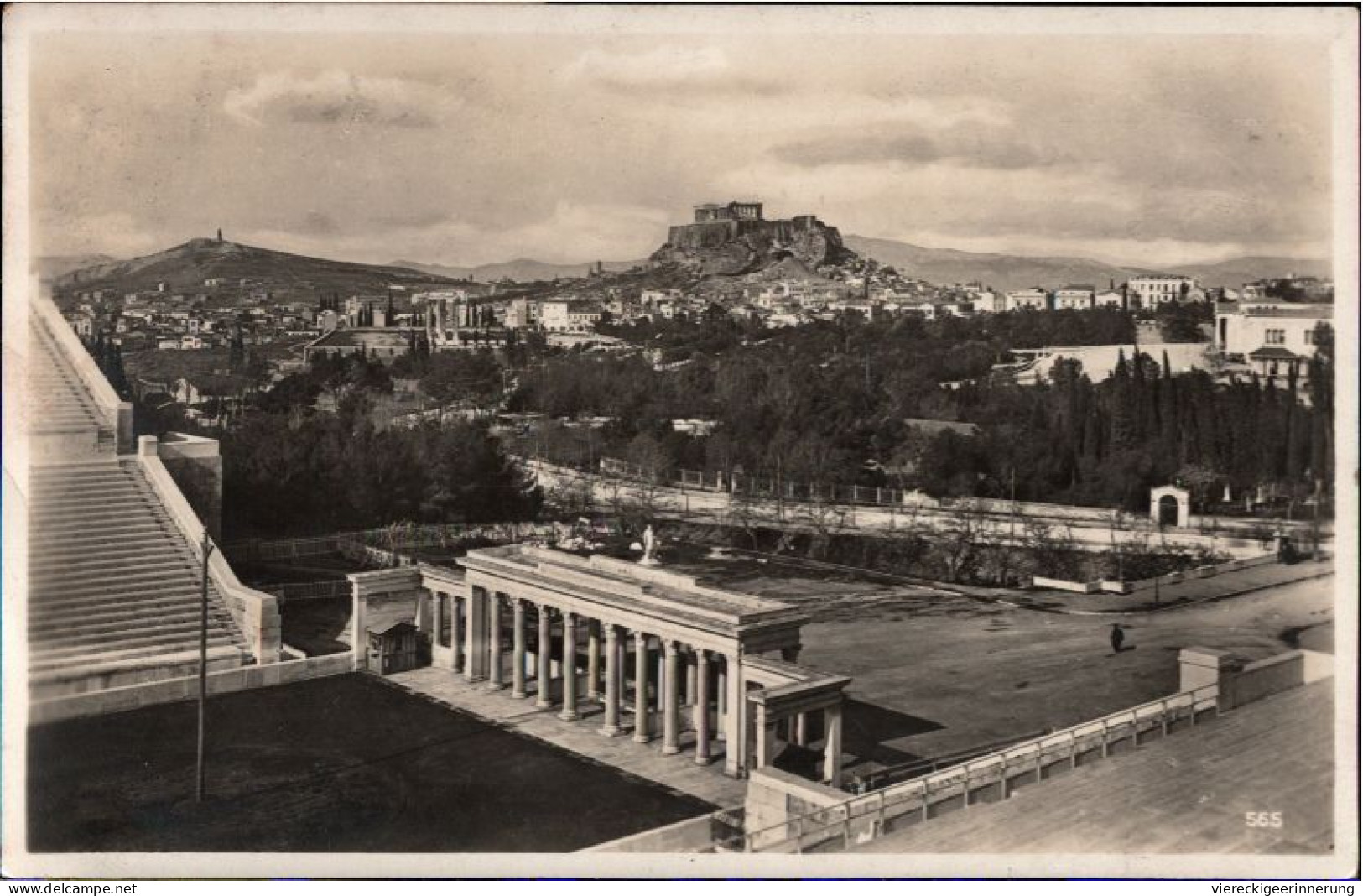 ! 1928 Ansichtskarte, Athen, Stadion, Stadium, Griechenland, Greece - Stades
