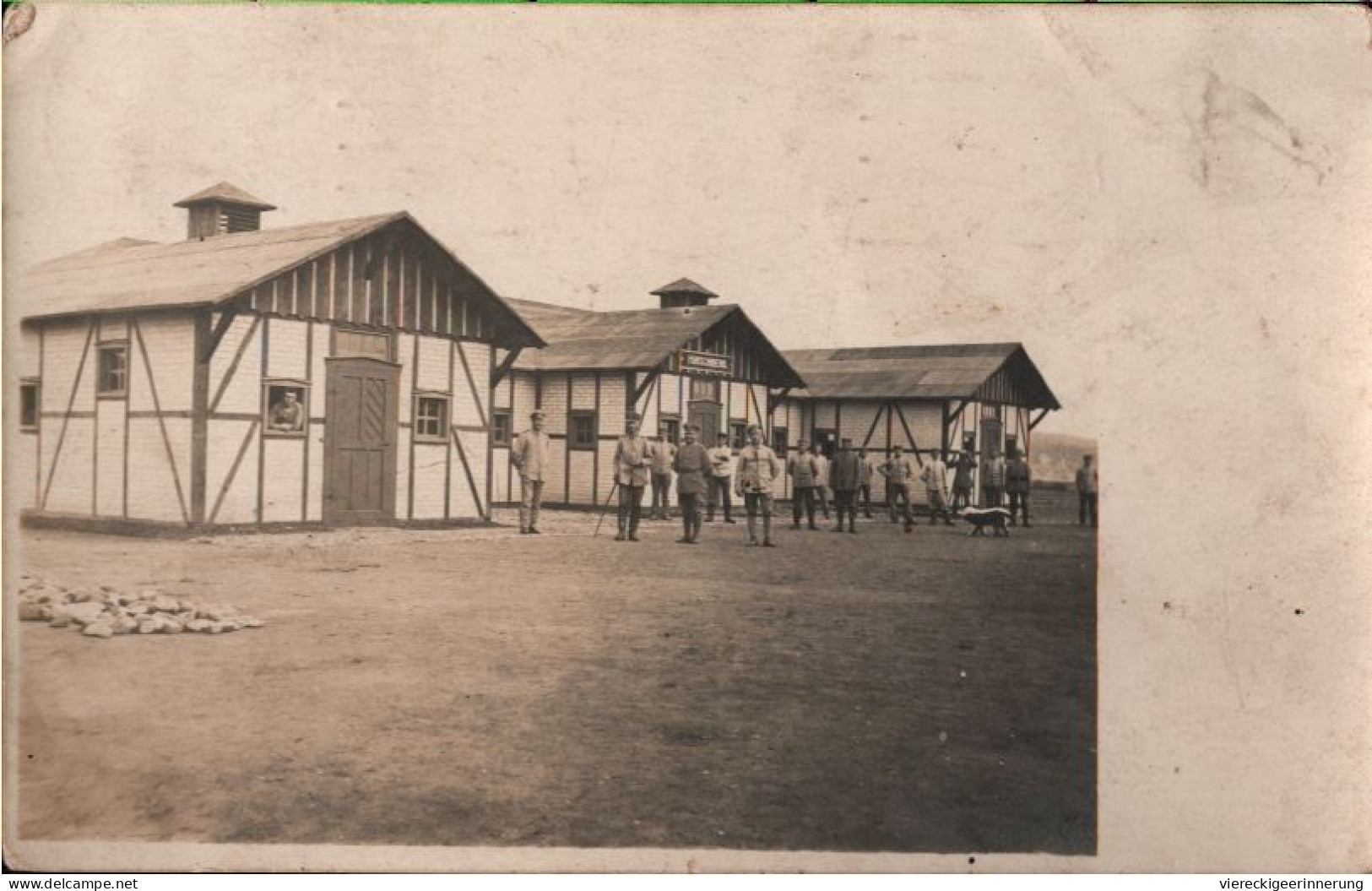 ! 1917 Ansichtskarte, Feldrekrutendepot 200. Infanterie Division, Hirschberg, 1. Weltkrieg, Militaria - War 1914-18