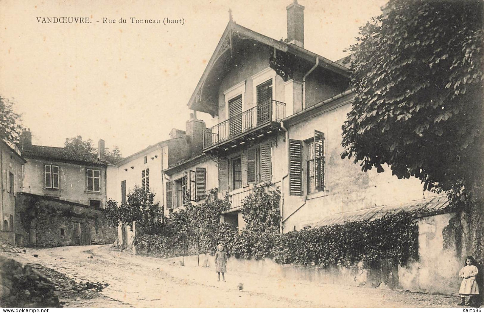 Vandoeuvre * Le Haut De La Rue Du Tonneau - Vandoeuvre Les Nancy