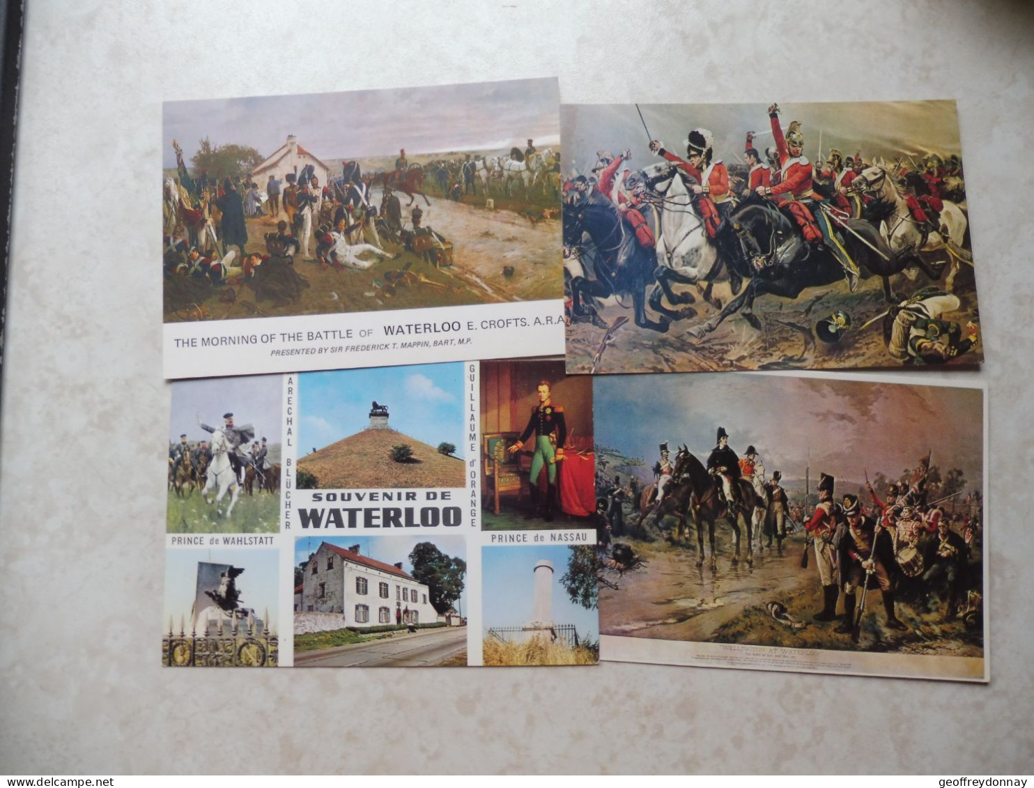 Cpa CPA Waterloo Napoleon Moderne 18 Neuf ** Parfait Etat Perfect - Collections & Lots