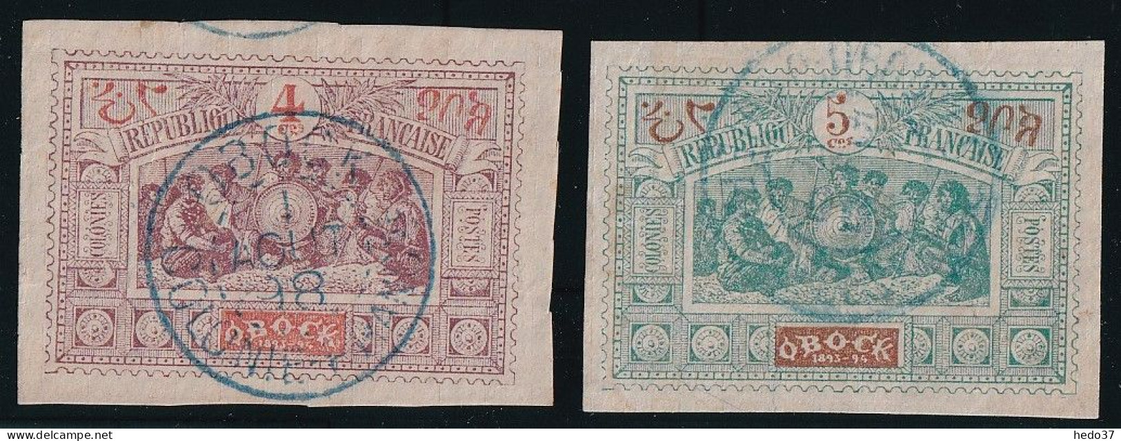 Obock N°49/50 - Oblitéré - TB - Used Stamps
