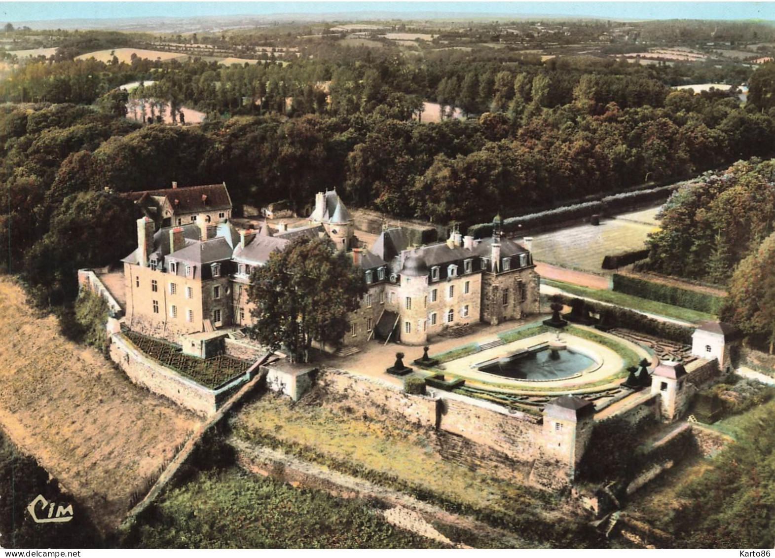 Lanvellec * Vue Aérienne Sur Le Château De Rosanbo - Lanvellec