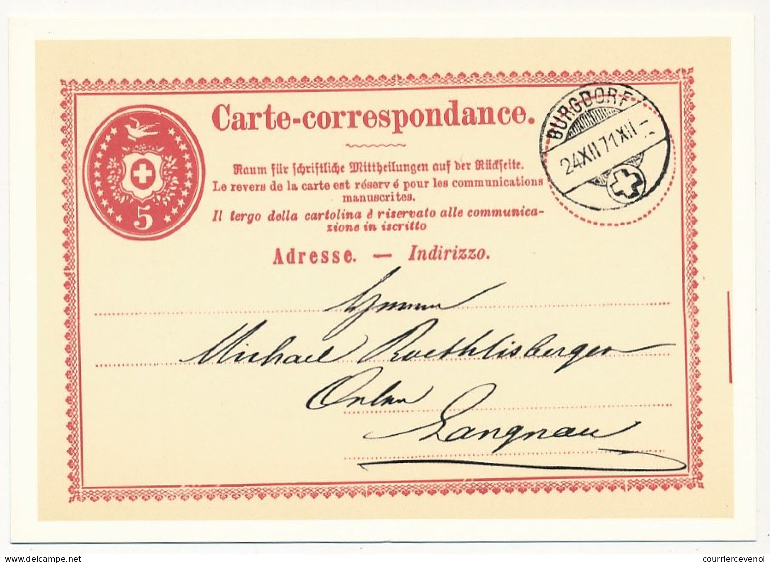 SUISSE - 2 Entiers Postaux  (CPs) - Carte Affranchie De 1871 - 1 Neuve, Une Au Jour D'émission - BERN 10/9/1985 - Stamped Stationery