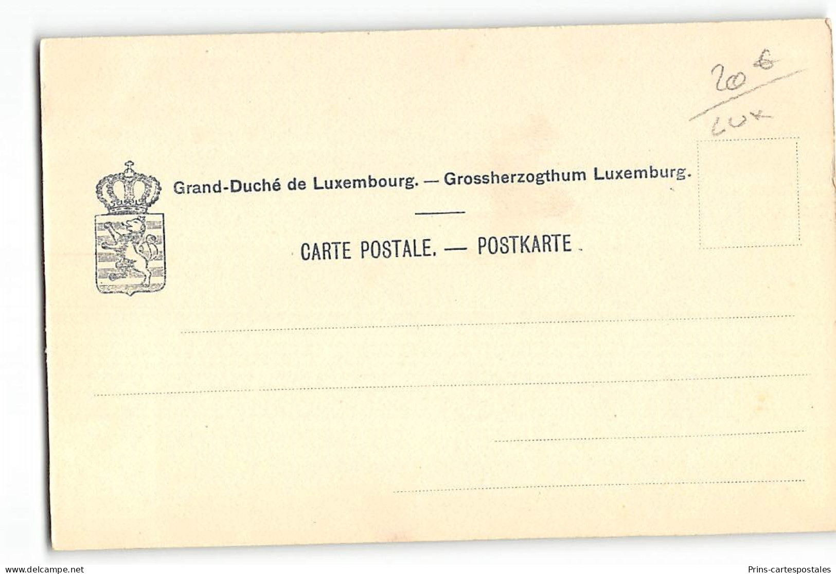 CPA Luxembourg Le Grand Duc Adolphe - Famille Grand-Ducale