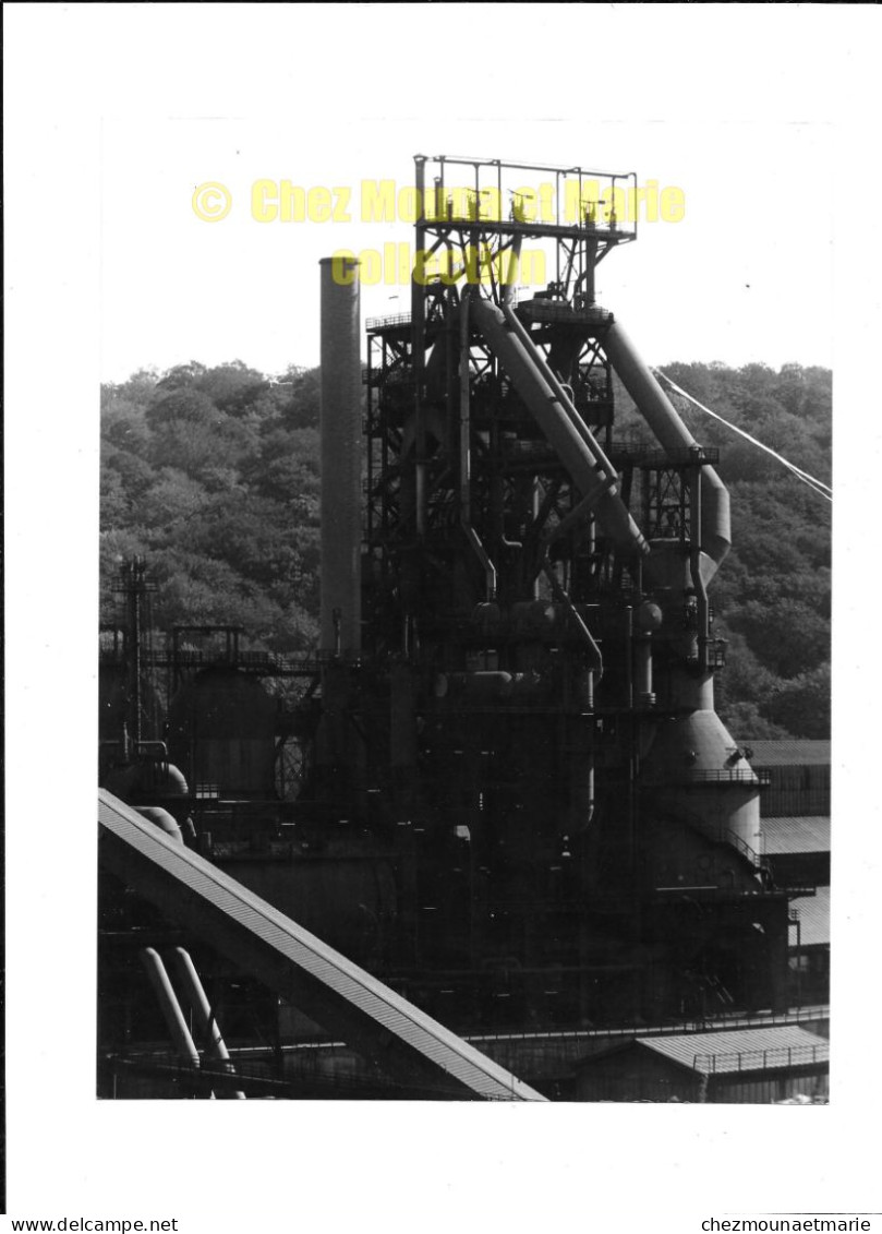 JOEUF UN HAUT FOURNEAU - PHOTO 24X18 CM BRELET MEURTHE ET MOSELLE - Berufe