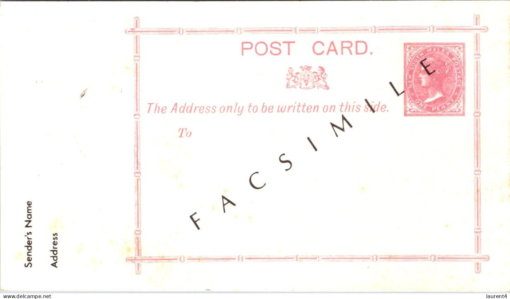(4 P 29) Centanary Of The First Post Card Issued In NSW - 1st October 1875 (postmark 1st October 1975) - Poste & Facteurs