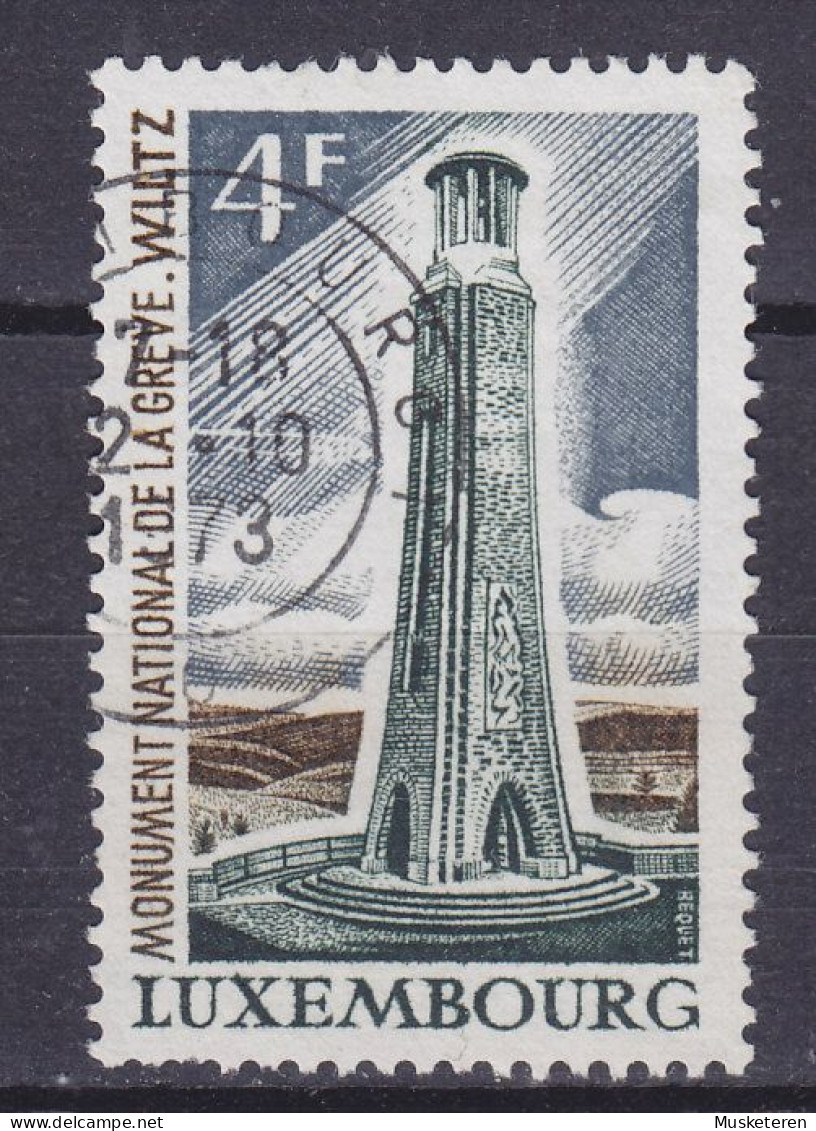 Luxembourg 1973 Mi. 870, 4 Fr. Nationales Streikdenkmal In Wiltz - Oblitérés