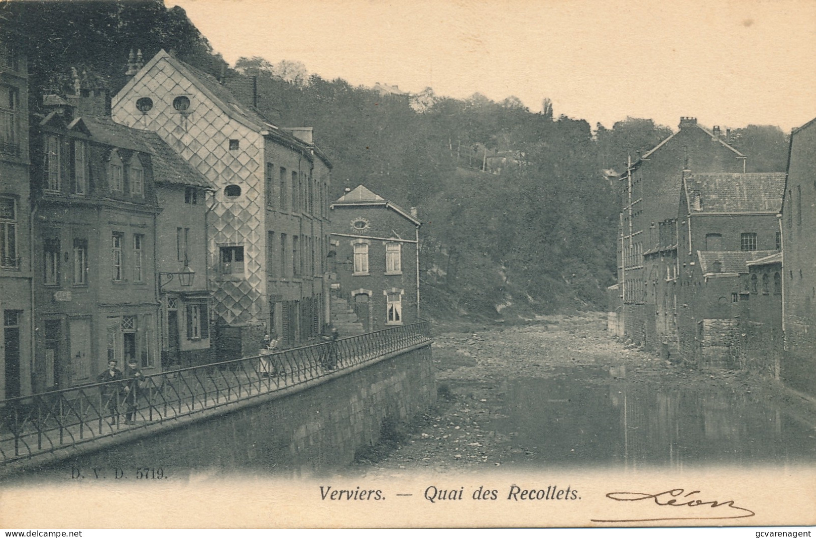 VERVIERS    QUAI  DES RECOLLETS      ZIE SCANS - Verviers