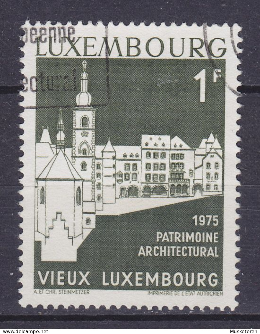 Luxembourg 1975 Mi. 900, 1 Fr. Europäisches Denkmalschutz-Jahr Fischmarktvietel - Oblitérés