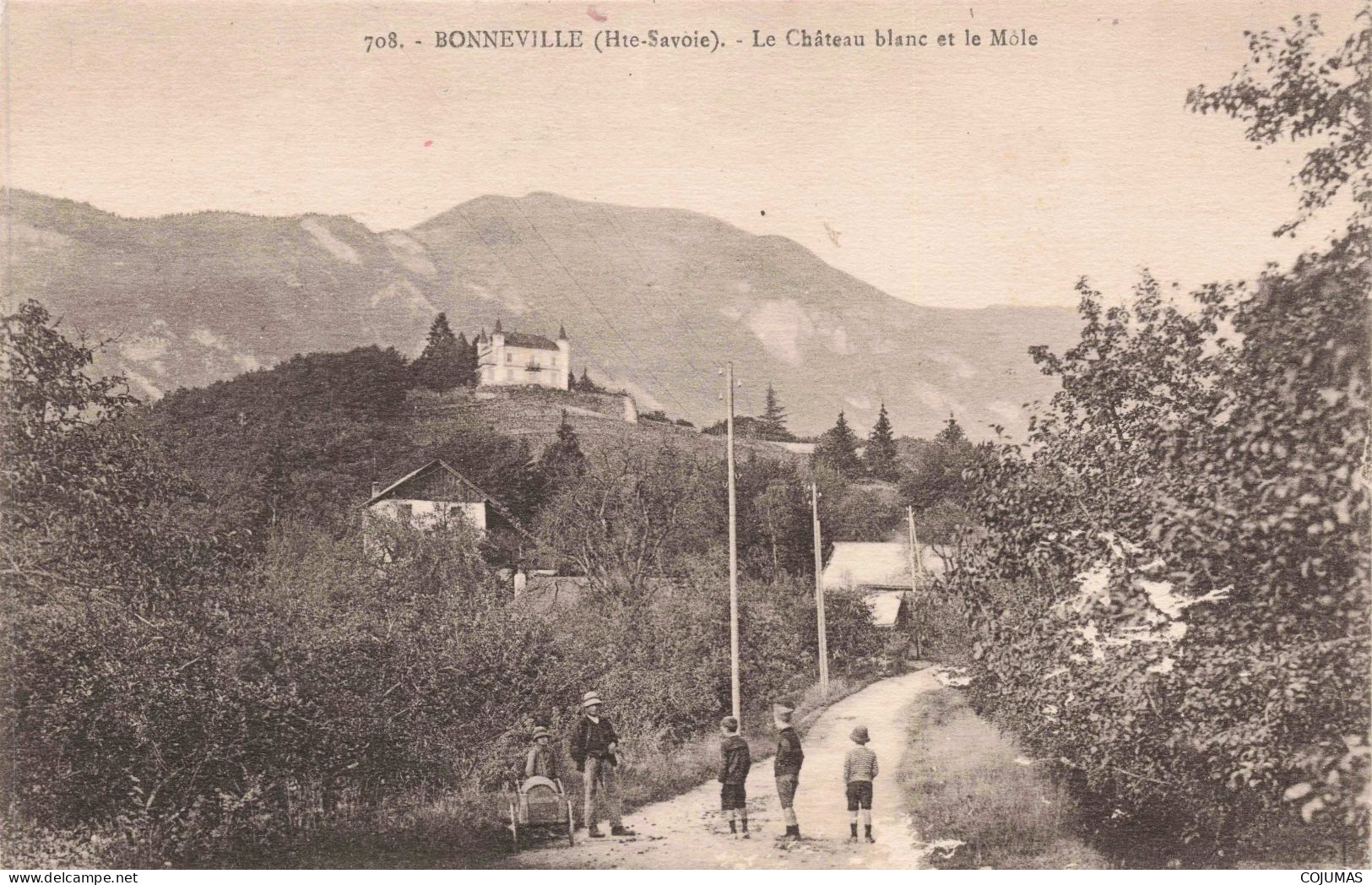 74 - BONNEVILLE - S13160 - Le Château Blanc Et Le Môle - L1 - Bonneville