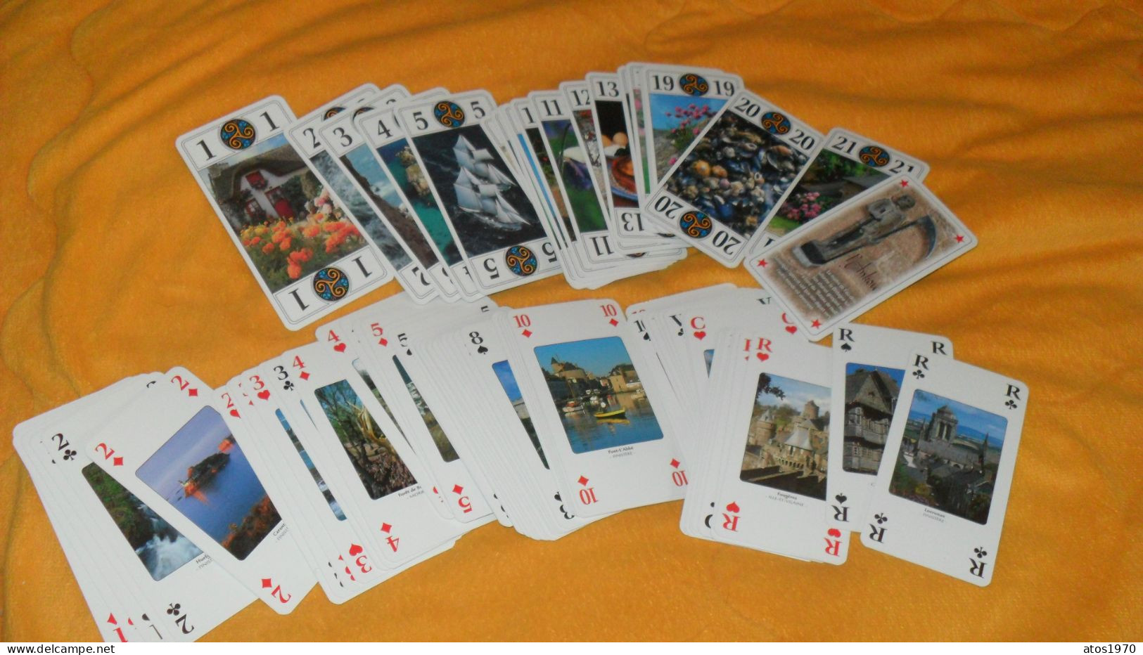 JEU DE TAROT COMPLET DE LA BRETAGNE..EDITIONS D'ART JACK..DATE ?.. - Tarot-Karten