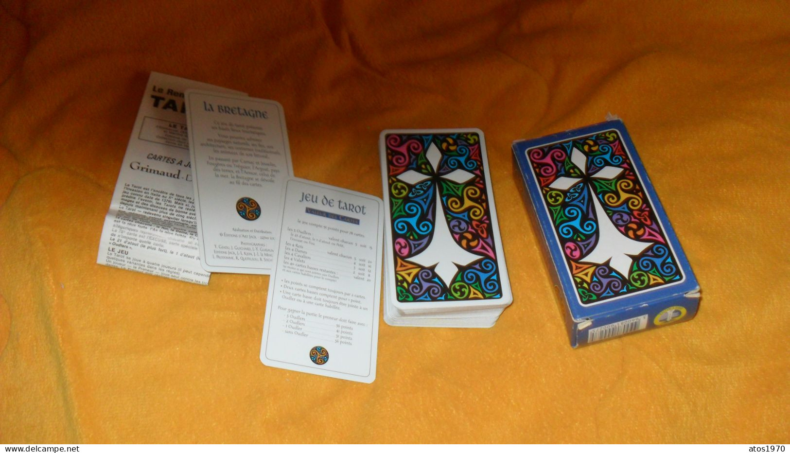 JEU DE TAROT COMPLET DE LA BRETAGNE..EDITIONS D'ART JACK..DATE ?.. - Tarot-Karten