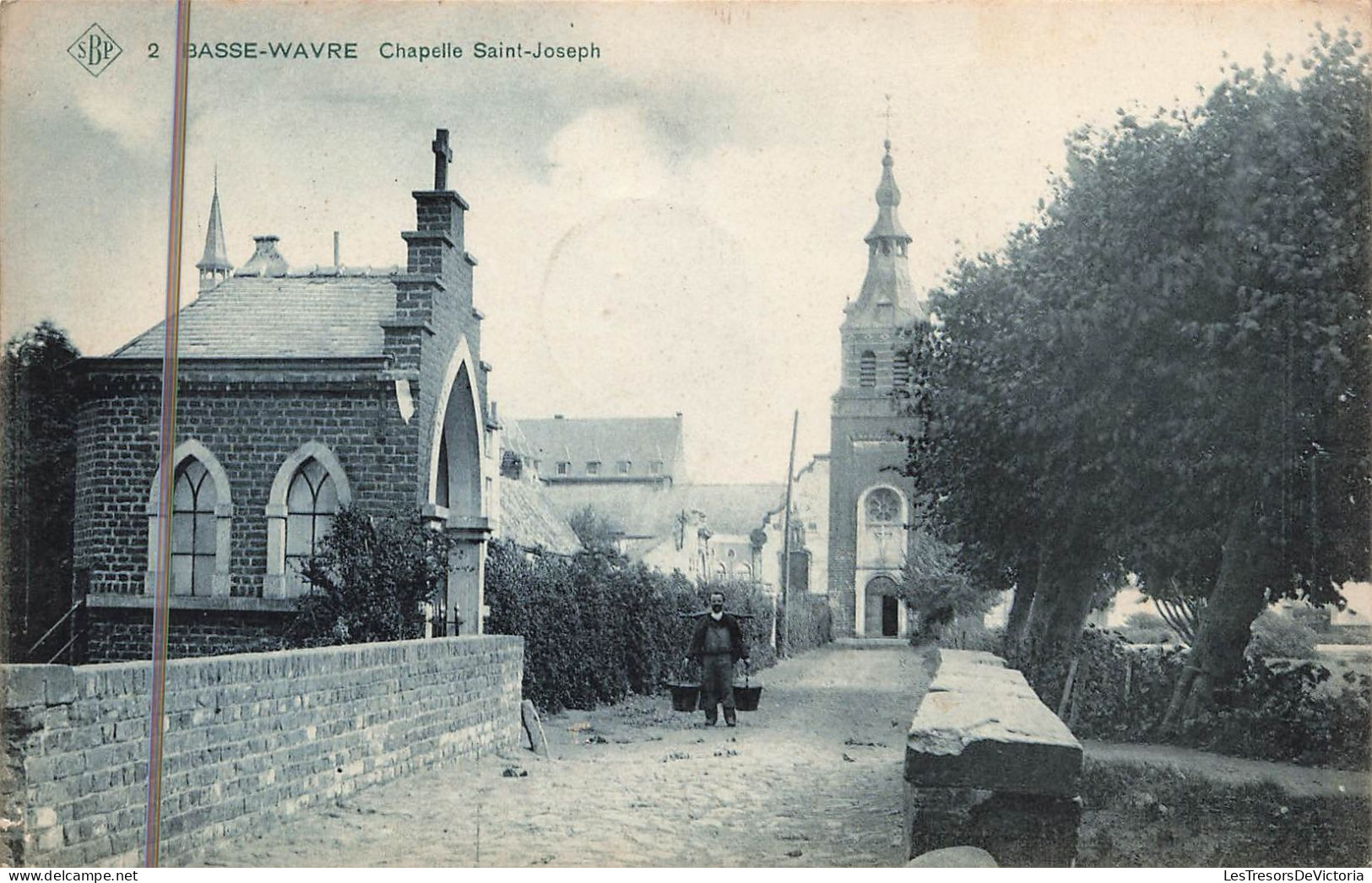 Belgique - Basse Wavree - Chapelle Saint Joseph - St Ann De Belge - Edit. De La Maison Hittich -  Carte Postale Ancienne - Waver
