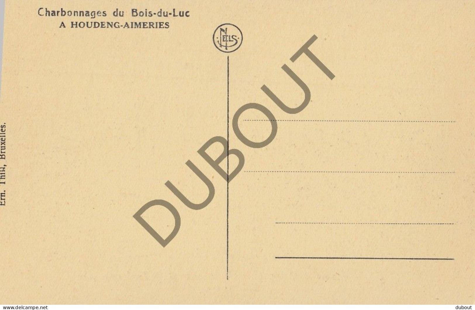 Postkaart/Carte Postale - Houdeng - Parc (C2893) - La Louvière