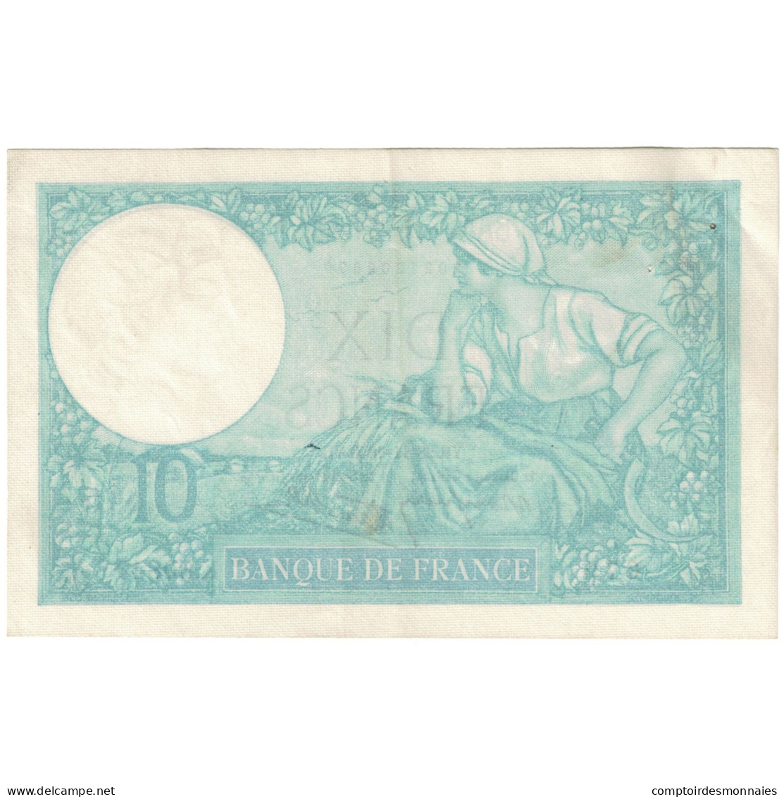 France, 10 Francs, Minerve, 1940, K.80849, SPL, Fayette:07.22, KM:84 - 10 F 1916-1942 ''Minerve''