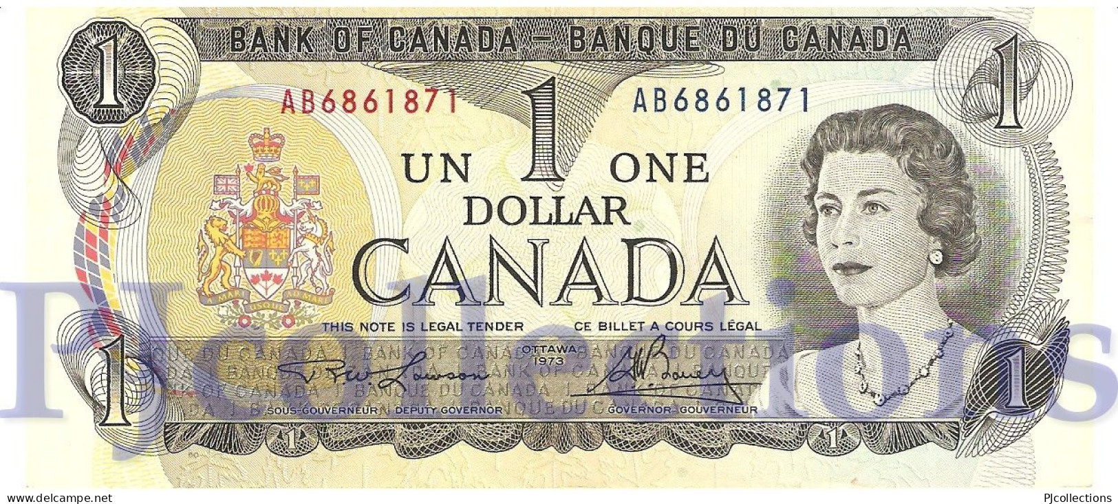 CANADA 1 DOLLAR 1973 PICK 85a AUNC - Canada