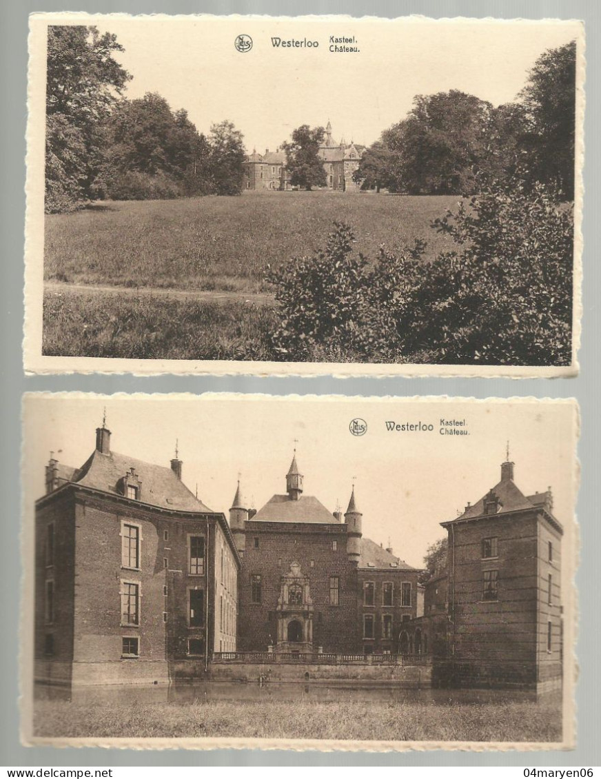 ***  2 X WESTERLOO  ***  -  Kasteel / Château  -  Zie / Voir Scan's - Westerlo