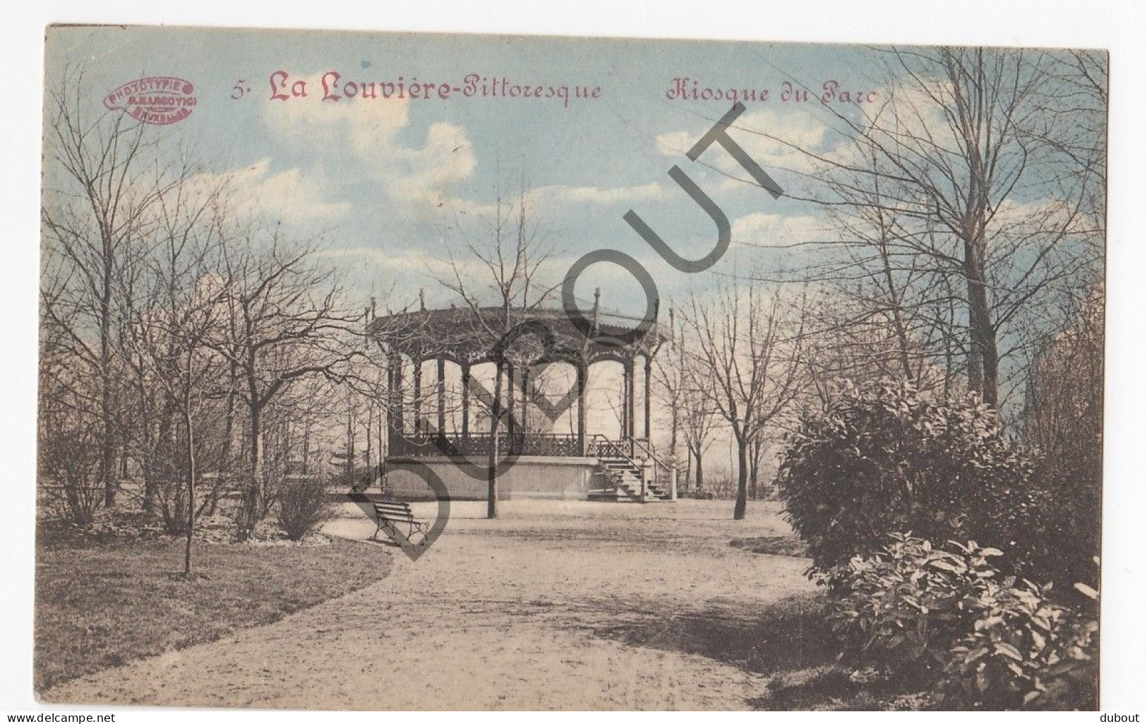 Postkaart/Carte Postale - La Louvière - Kiosque (C3055) - La Louvière