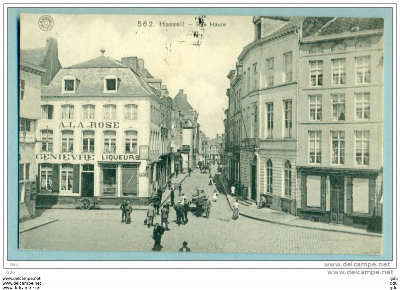 Hasselt ' Rue Haute ' Feldpost Courrier Soldat Allemand Censuré ' Date ? - Hasselt